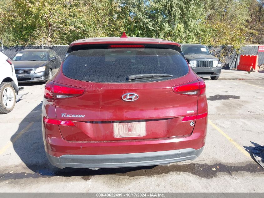 2019 Hyundai Tucson Se VIN: KM8J2CA48KU054607 Lot: 40622499