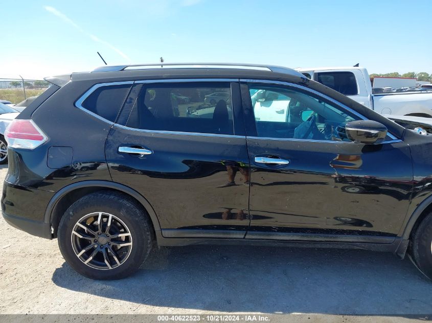 2015 Nissan Rogue Sv VIN: 5N1AT2ML6FC916325 Lot: 40622523