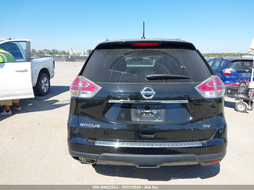 2015 Nissan Rogue Sv VIN: 5N1AT2ML6FC916325 Lot: 40622523