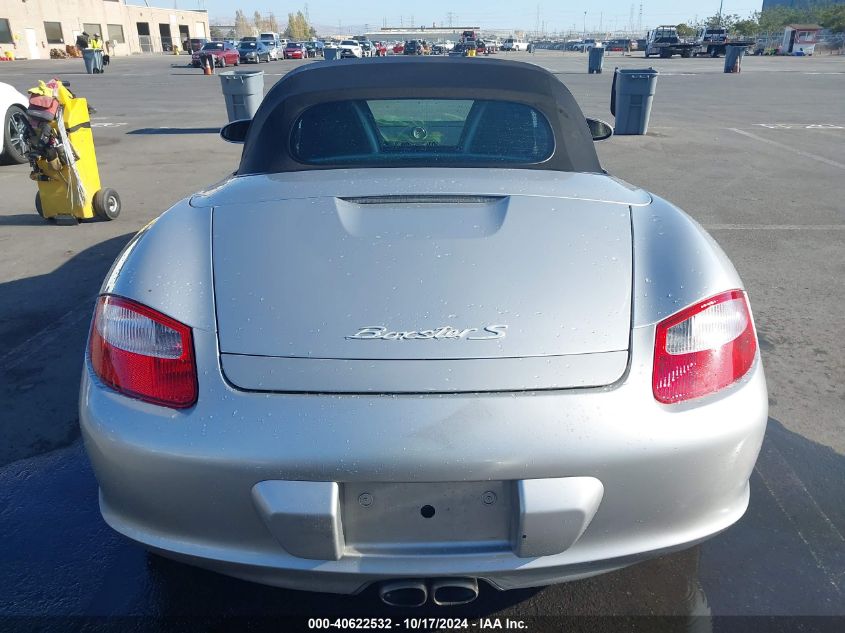 2005 Porsche Boxster S VIN: WP0CB29825U730441 Lot: 40622532