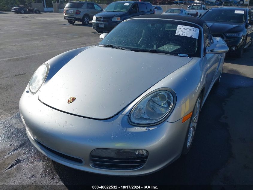 2005 Porsche Boxster S VIN: WP0CB29825U730441 Lot: 40622532