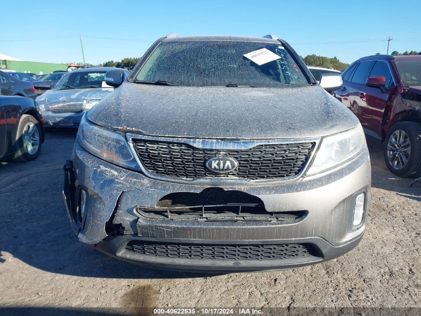 2015 Kia Sorento Lx VIN: 5XYKT3A66FG658767 Lot: 40622535