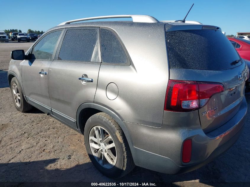 VIN 5XYKT3A66FG658767 2015 KIA Sorento, LX no.3