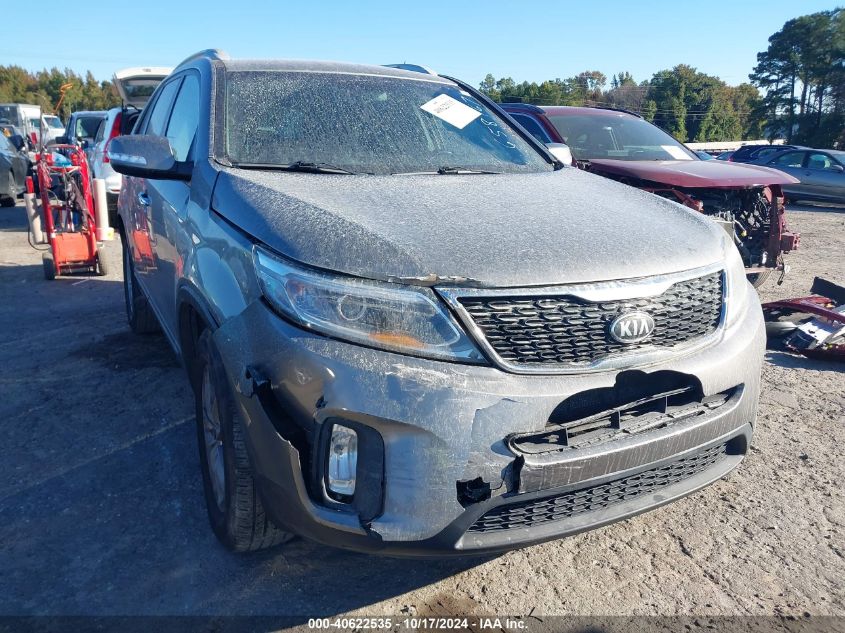 2015 Kia Sorento Lx VIN: 5XYKT3A66FG658767 Lot: 40622535