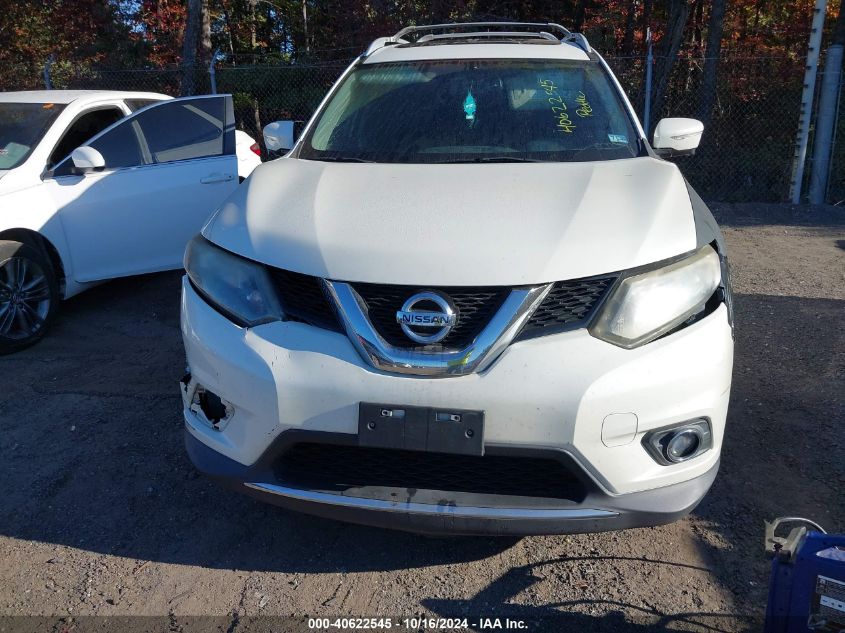 2015 Nissan Rogue Sv VIN: 5N1AT2MVXFC883525 Lot: 40622545