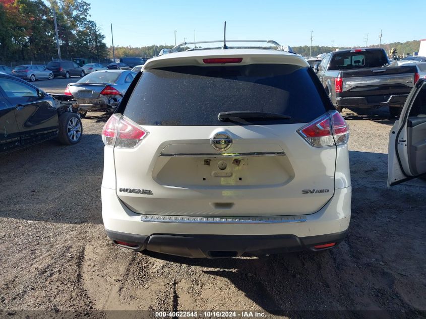 2015 Nissan Rogue Sv VIN: 5N1AT2MVXFC883525 Lot: 40622545