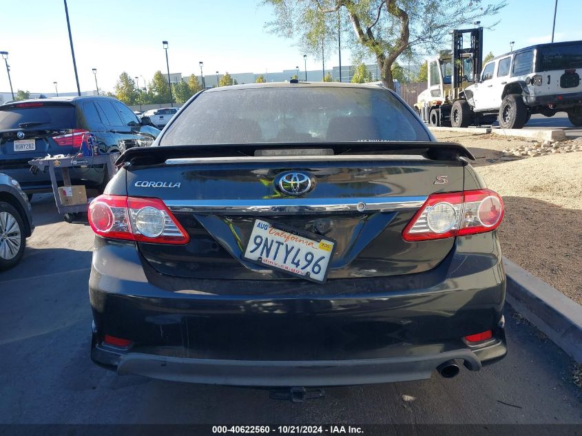 2011 Toyota Corolla S VIN: 2T1BU4EE5BC653327 Lot: 40622560