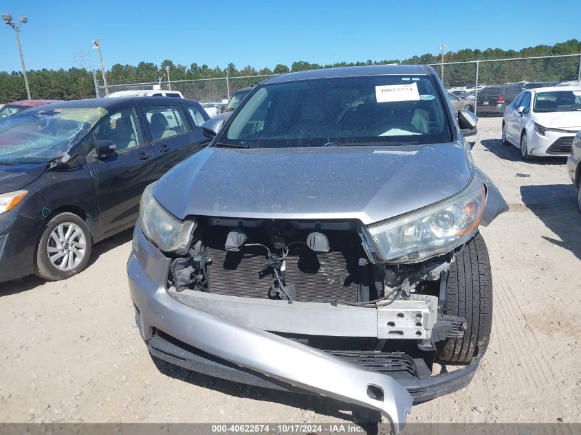 2016 Toyota Highlander Le Plus V6 VIN: 5TDZKRFHXGS185541 Lot: 40622574