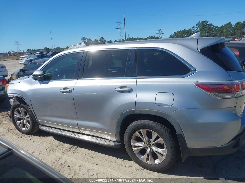 2016 Toyota Highlander Le Plus V6 VIN: 5TDZKRFHXGS185541 Lot: 40622574