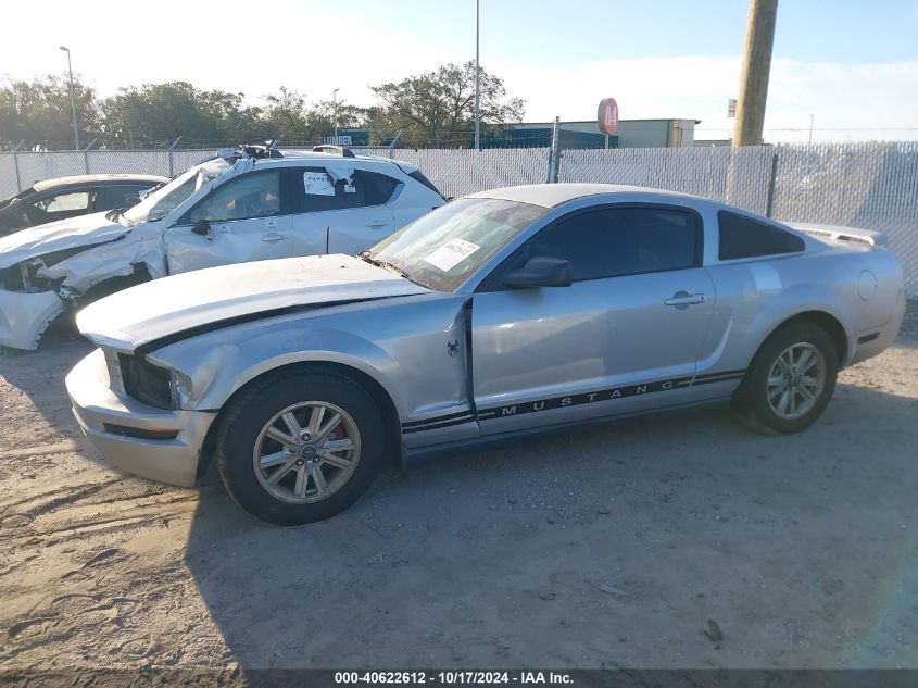 2006 Ford Mustang V6 VIN: 1ZVFT80N365110481 Lot: 40622612