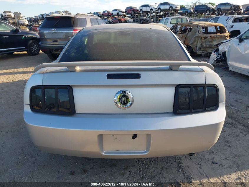 2006 Ford Mustang V6 VIN: 1ZVFT80N365110481 Lot: 40622612