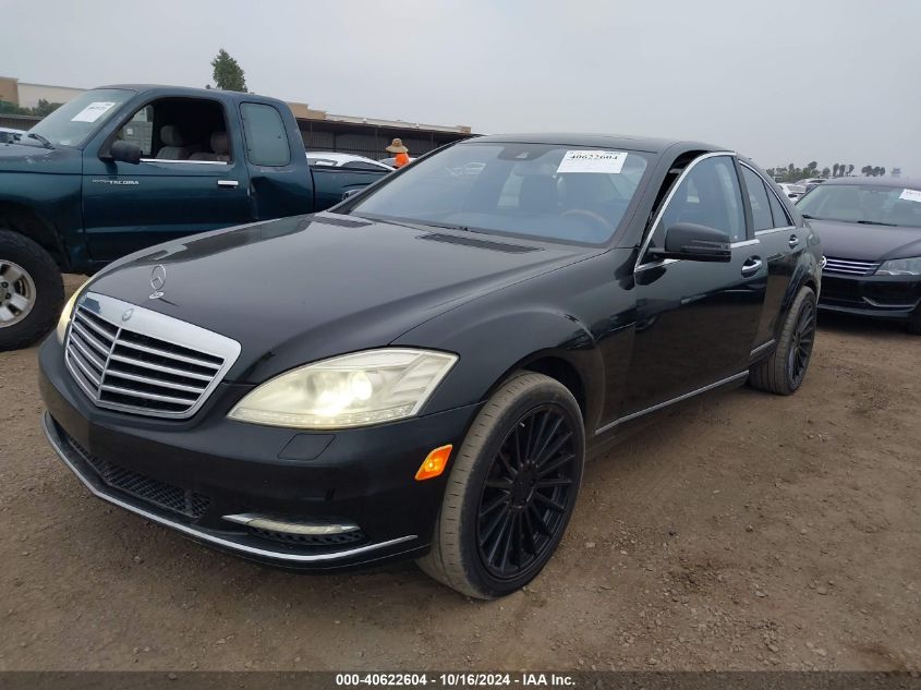 2010 Mercedes-Benz S 550 VIN: WDDNG7BB1AA343779 Lot: 40622604