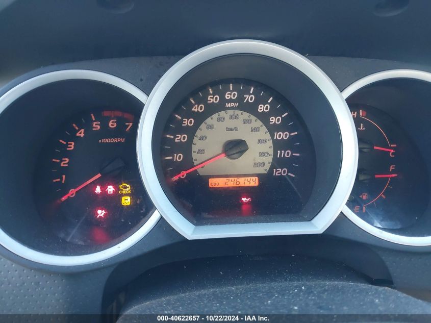 2010 Toyota Tacoma Double Cab Prerunner VIN: 5TEJU4GN5AZ730554 Lot: 40622657