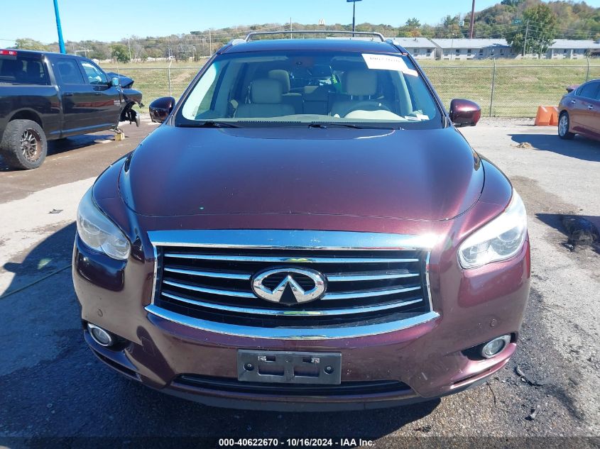 2013 Infiniti Jx35 VIN: 5N1AL0MM5DC300366 Lot: 40622670