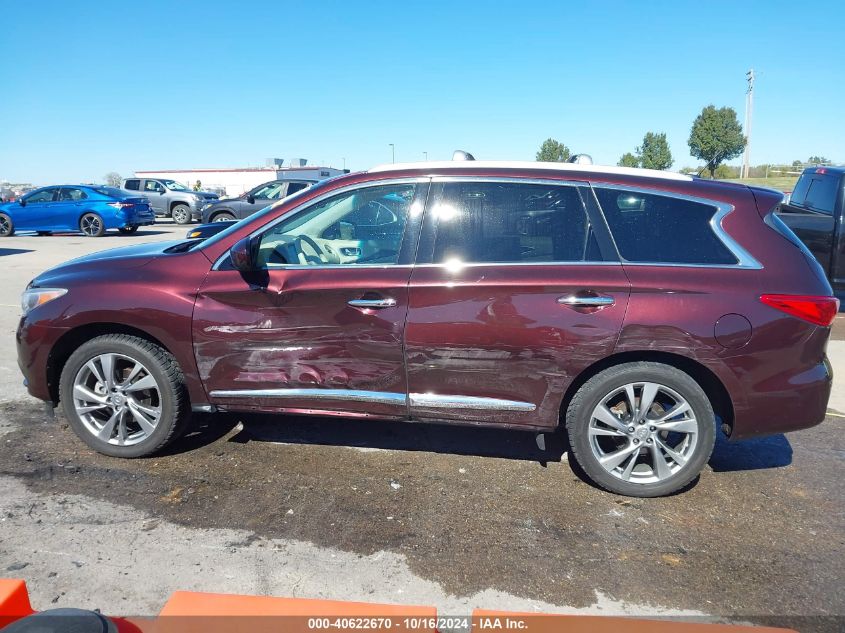 2013 Infiniti Jx35 VIN: 5N1AL0MM5DC300366 Lot: 40622670