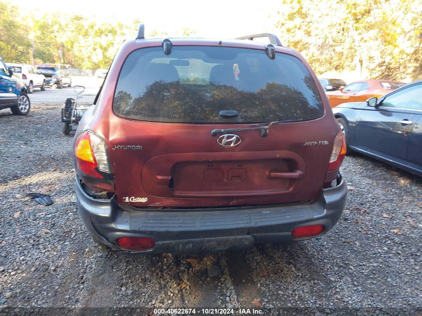 2001 Hyundai Santa Fe VIN: KM8SB82BX1U015773 Lot: 40622674