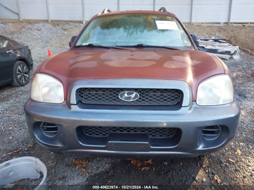 2001 Hyundai Santa Fe VIN: KM8SB82BX1U015773 Lot: 40622674