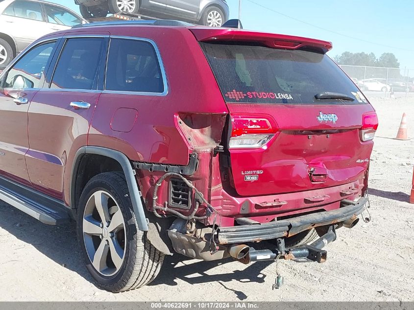 2014 Jeep Grand Cherokee Limited VIN: 1C4RJFBG0EC119397 Lot: 40622691