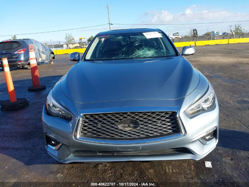 2019 Infiniti Q50 3.0T Luxe VIN: JN1EV7AP0KM517700 Lot: 40622707