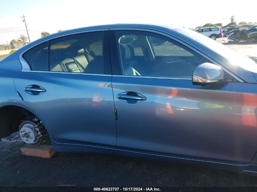 2019 Infiniti Q50 3.0T Luxe VIN: JN1EV7AP0KM517700 Lot: 40622707