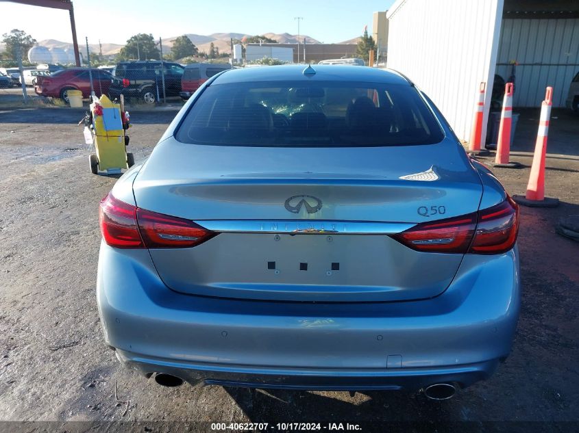 2019 Infiniti Q50 3.0T Luxe VIN: JN1EV7AP0KM517700 Lot: 40622707