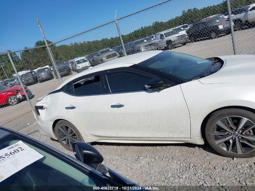 2019 Nissan Maxima 3.5 Sv VIN: 1N4AA6AV8KC369548 Lot: 40622719