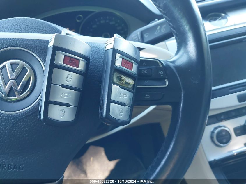 2013 Volkswagen Cc Sport VIN: WVWBN7AN3DE555112 Lot: 40622726