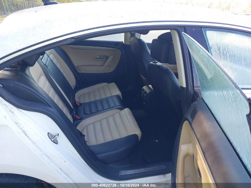 2013 Volkswagen Cc Sport VIN: WVWBN7AN3DE555112 Lot: 40622726