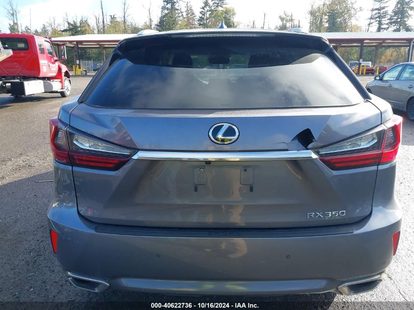 2018 Lexus Rx 350 VIN: 2T2BZMCA6JC157299 Lot: 40622736