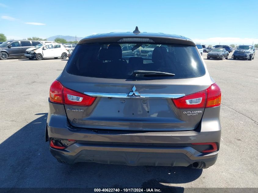 2019 Mitsubishi Outlander Sport 2.0 Es VIN: JA4AP3AU1KU027698 Lot: 40622740