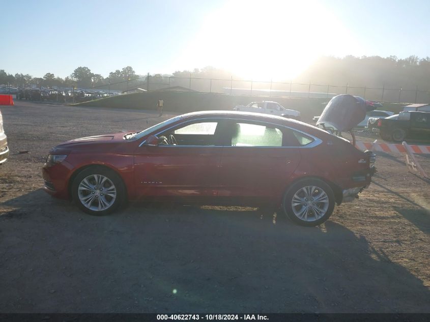 2014 Chevrolet Impala 2Lt VIN: 2G1125S39E9254721 Lot: 40622743