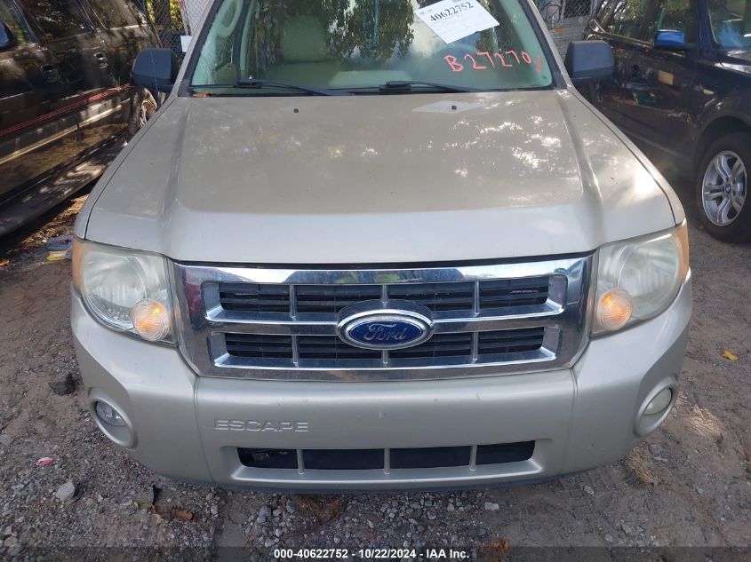 2012 Ford Escape Xlt VIN: 1FMCU0DG8CKB27270 Lot: 40622752