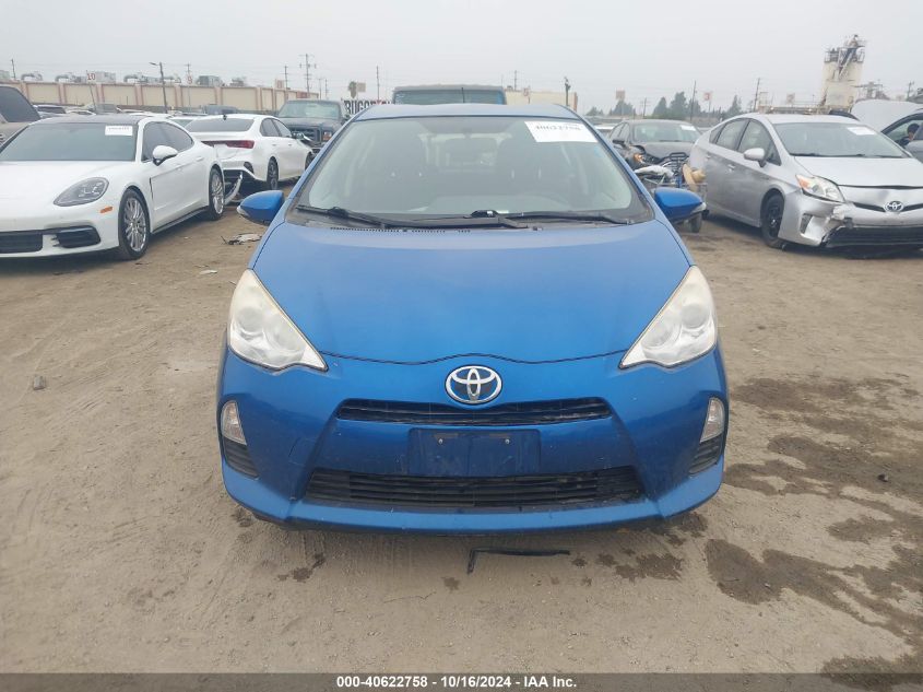 2012 Toyota Prius C Three VIN: JTDKDTB33C1519578 Lot: 40622758