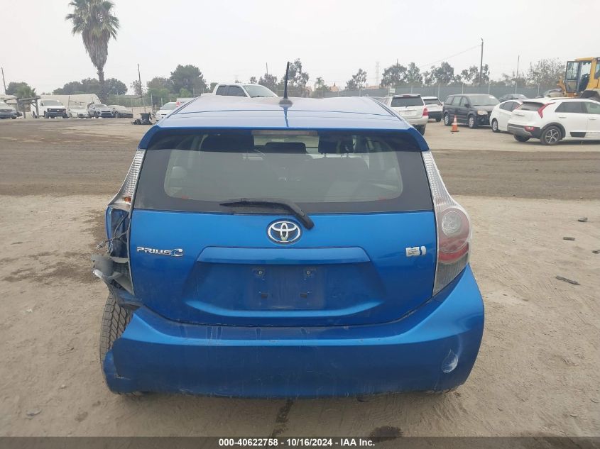 2012 Toyota Prius C Three VIN: JTDKDTB33C1519578 Lot: 40622758