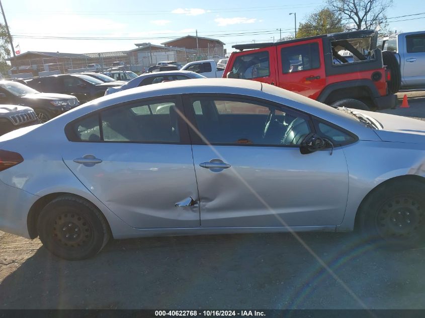 2017 Kia Forte Lx VIN: 3KPFK4A7XHE052908 Lot: 40622768