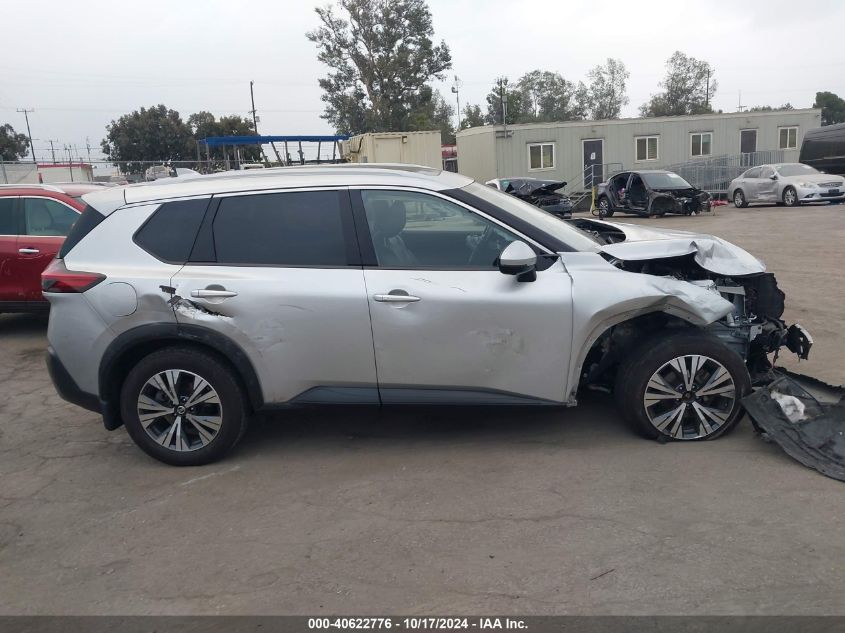 2021 Nissan Rogue Sv Fwd VIN: JN8AT3BA7MW015959 Lot: 40622776