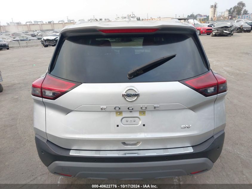 2021 Nissan Rogue Sv Fwd VIN: JN8AT3BA7MW015959 Lot: 40622776