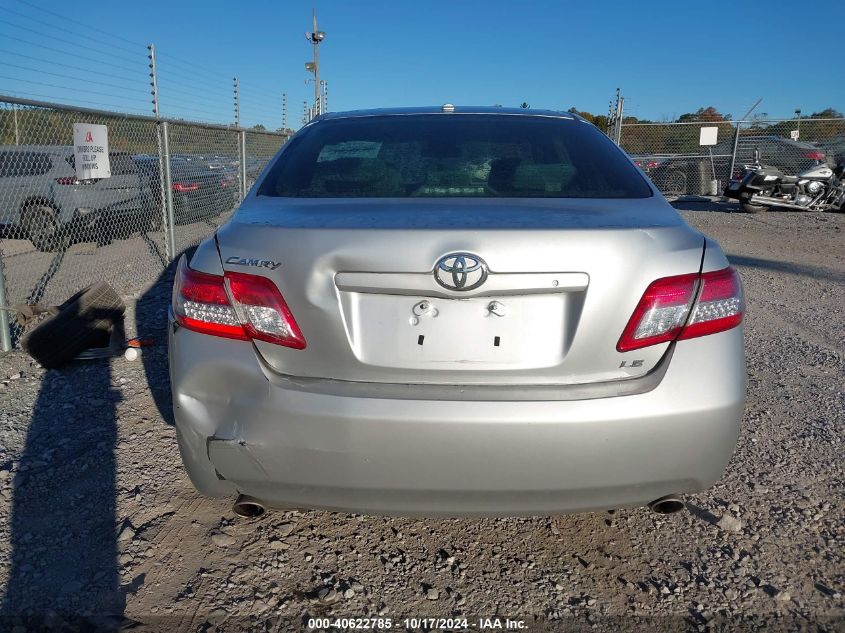 2010 Toyota Camry Se/Le/Xle VIN: JTNBK3EK3A3046562 Lot: 40622785