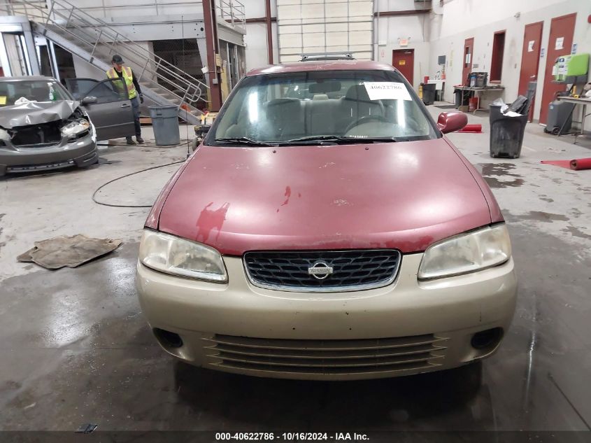 2001 Nissan Sentra Gxe VIN: 3N1CB51D41L475132 Lot: 40622786