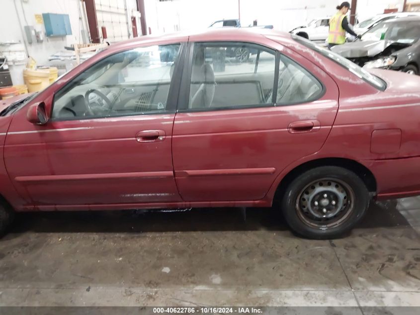 2001 Nissan Sentra Gxe VIN: 3N1CB51D41L475132 Lot: 40622786