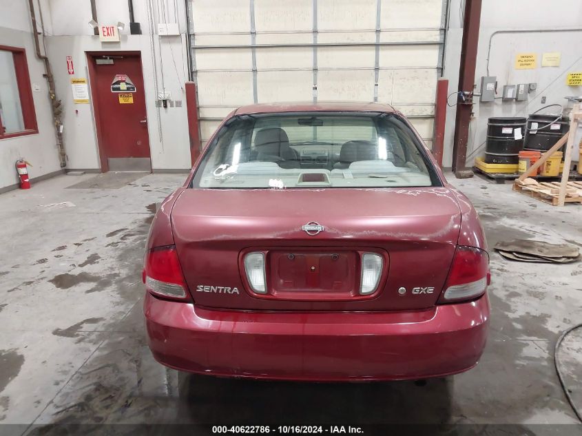 2001 Nissan Sentra Gxe VIN: 3N1CB51D41L475132 Lot: 40622786