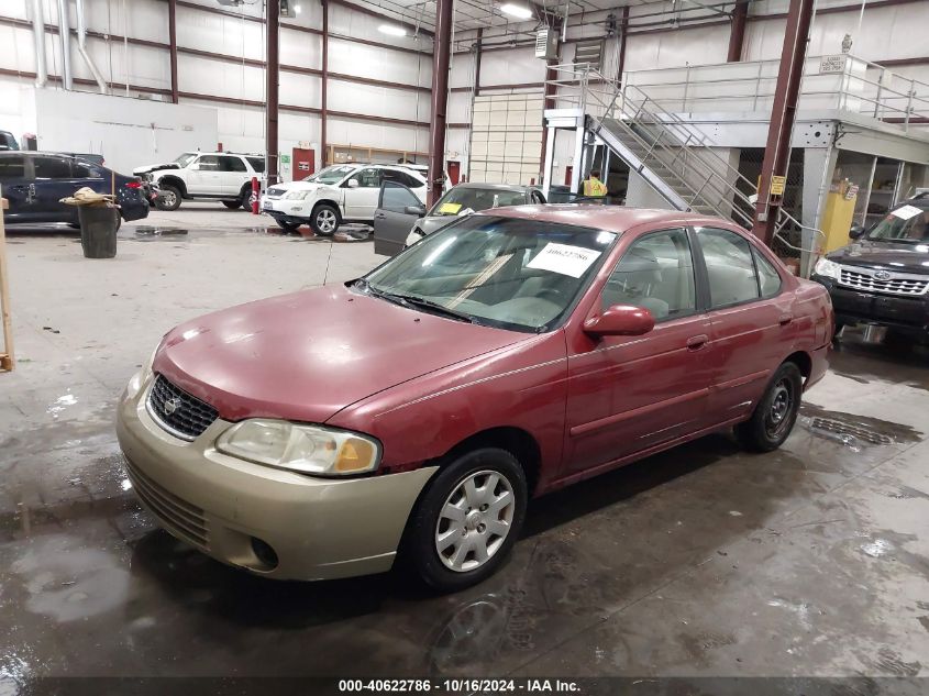 2001 Nissan Sentra Gxe VIN: 3N1CB51D41L475132 Lot: 40622786