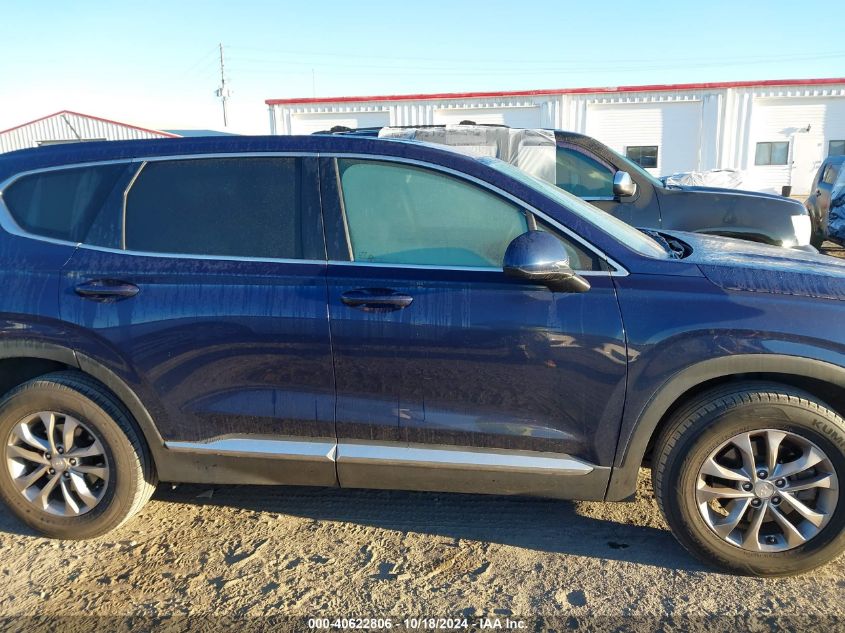 2019 Hyundai Santa Fe Se VIN: 5NMS23AD8KH034325 Lot: 40622806