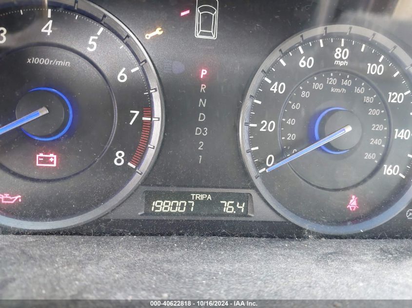 2011 Honda Accord Crosstour Ex-L VIN: 5J6TF2H52BL005848 Lot: 40622818