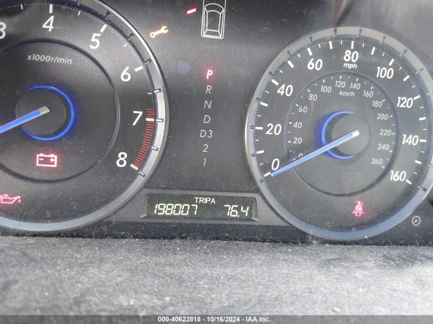 2011 Honda Accord Crosstour Ex-L VIN: 5J6TF2H52BL005848 Lot: 40622818