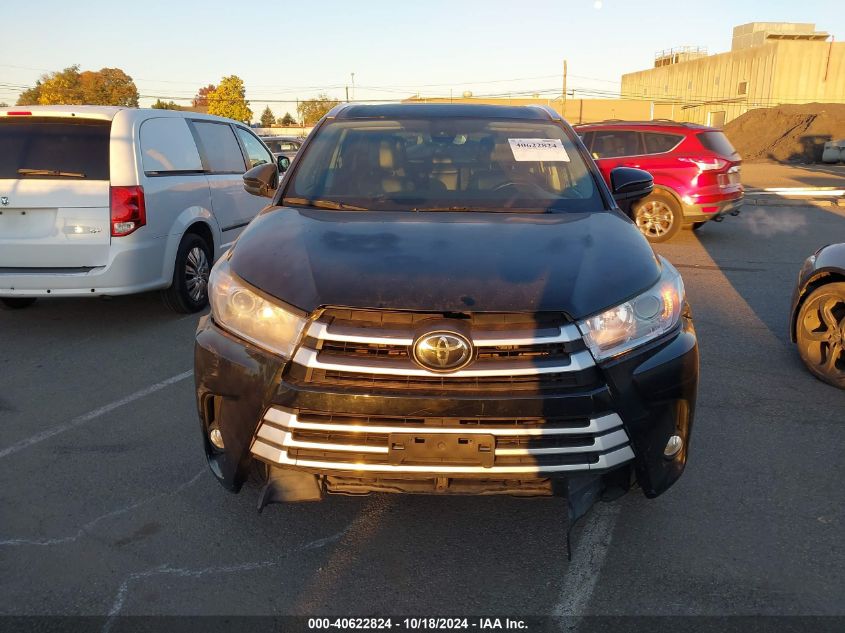 2018 Toyota Highlander Xle VIN: 5TDJZRFH6JS554203 Lot: 40622824