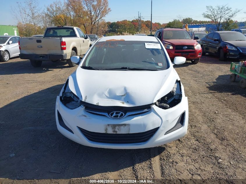 2016 Hyundai Elantra Se VIN: 5NPDH4AE1GH784245 Lot: 40622835