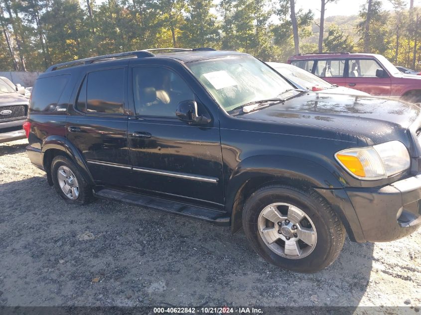 2006 Toyota Sequoia Limited V8 VIN: 5TDZT38A76S269728 Lot: 40622842