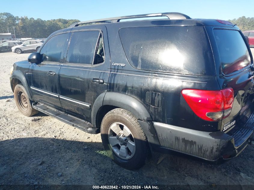 2006 Toyota Sequoia Limited V8 VIN: 5TDZT38A76S269728 Lot: 40622842