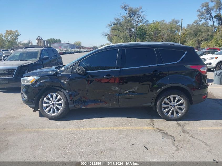 2017 FORD ESCAPE TITANIUM - 1FMCU9JD5HUB55733